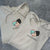 Custom Embroidered Roman Numeral Date Hoodies For Couples, Cute Vegeta x Bulma Couples Embroidered Hoodie