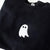 Custom Embroidered Halloweeen Sweatshirts For Couples, Halloween Cute Ghost Couples Embroidered Sweatshirt, Couple Ghost Halloween Sweater