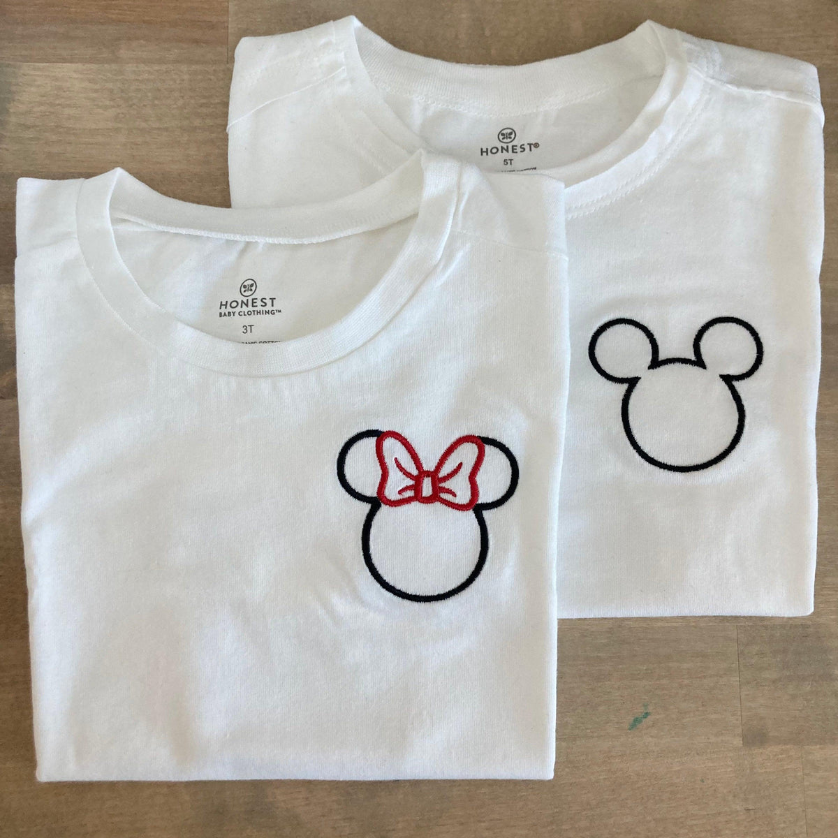 Custom Embroidered Hoodies For Couples, Custom Matching Couple Hoodies, Cartoon Mouse Couples Embroidered Matching Couples Hoodie